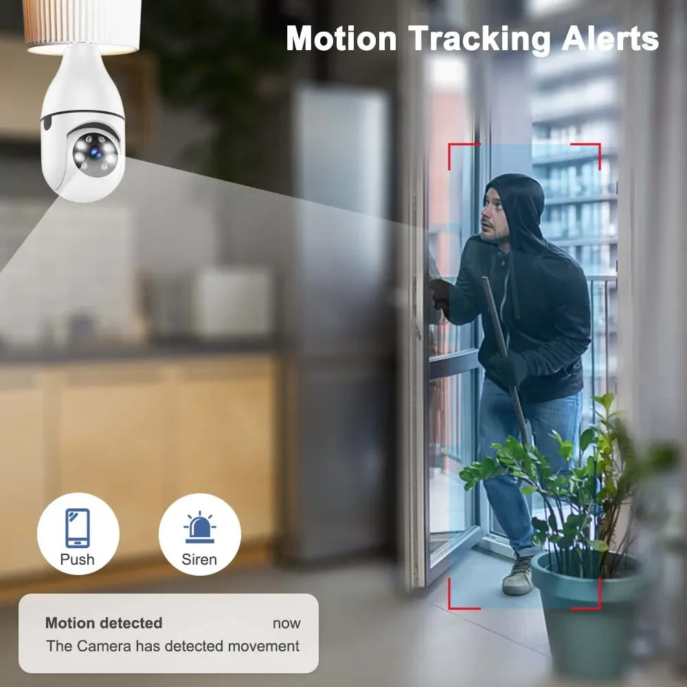 Câmera WI-FI SPY 360 Lâmpada