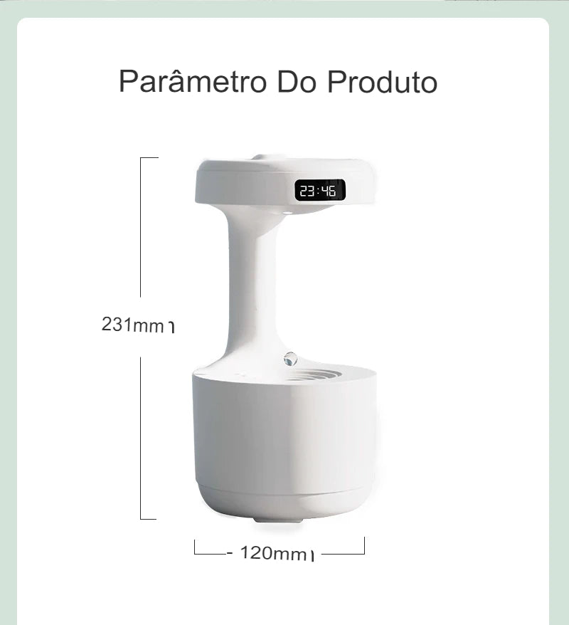 Umidificador e Difusor de Aromas-  para deixar seu ambiente ainda melhor