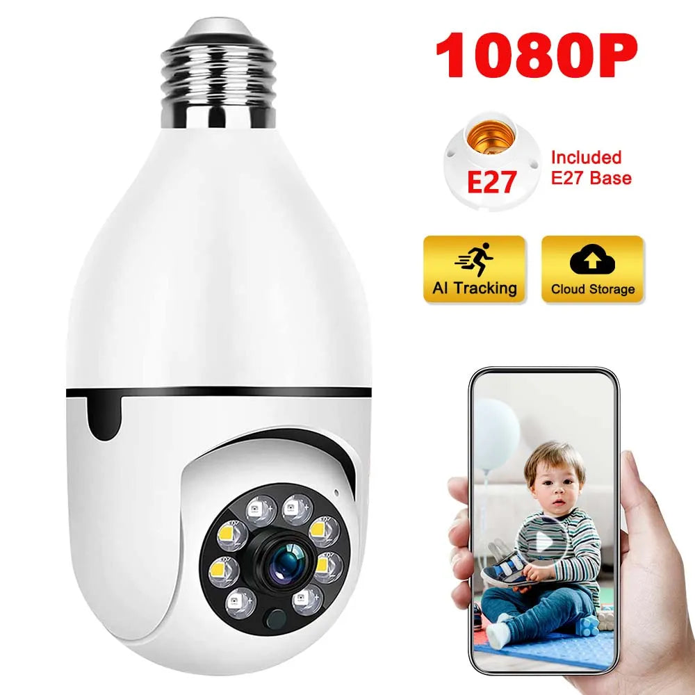 Câmera WI-FI SPY 360 Lâmpada