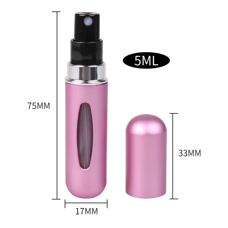 Porta Perfume Recarregável de  5ml e 8ml .... Ideal para suas viagens